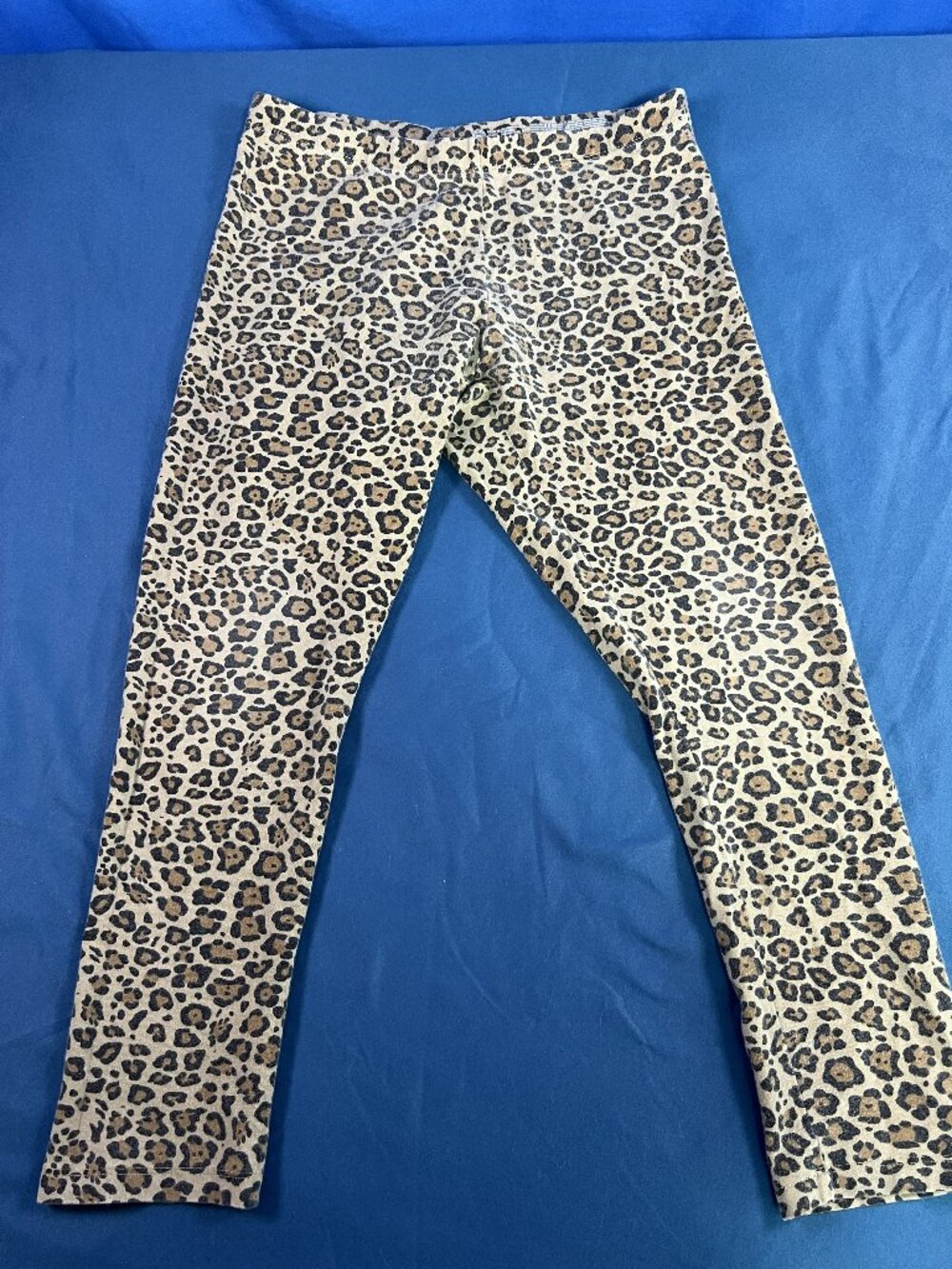 Wonder Nation Girls Leopard Print Pull-On Leggings L (10-12)
